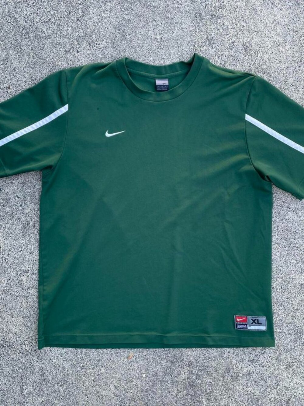 Y2k green Nike athletic t shirt size XL